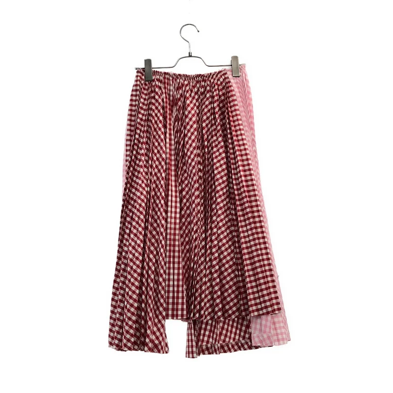 COMME des GARCONS GIRL / コムデギャルソンガール | 2019AW | チェック プリーツ スカート ND-S015 | XS | レディース