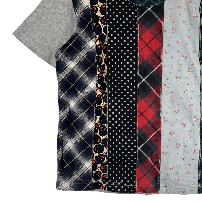 JUNYA WATANABE COMME des GARCONS / ジュンヤワタナベ | 2009SS | 総柄 パッチワーク Tシャツ カットソー | S | レディース