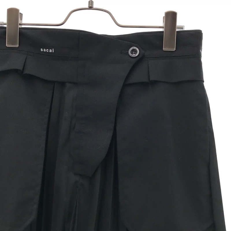 sacai / サカイ | 2021SS | インサイドアウト プリーツスカート | 1 | レディース
