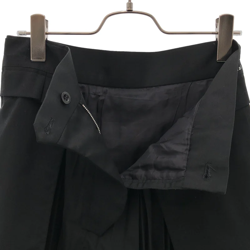 sacai / サカイ | 2021SS | インサイドアウト プリーツスカート | 1 | レディース