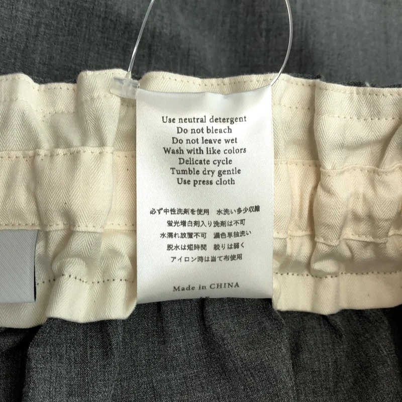 NO CONTROL AIR / ノーコントロールエア | 2025SS | コンパクトスパンTRブロード 裾タックパンツ | 3 | レディース