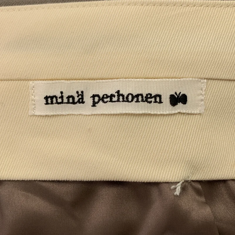mina perhonen / ミナペルホネン | colline ウール コットン スラックス パンツ | 40 | レディース