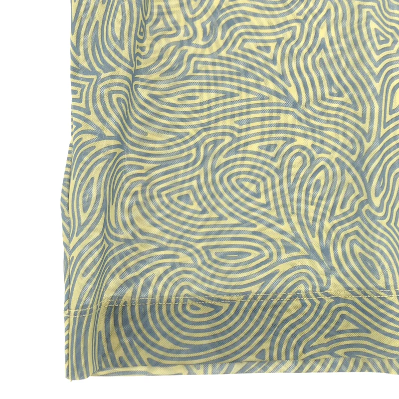 DRIES VAN NOTEN / ドリスヴァンノッテン | 2024SS | シアー 総柄 Tシャツ | S | レディース