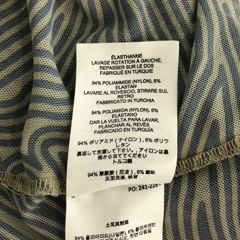 DRIES VAN NOTEN / ドリスヴァンノッテン | 2024SS | シアー 総柄 Tシャツ | S | レディース