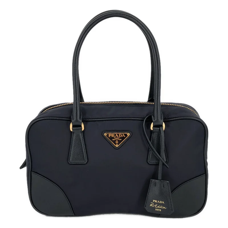 PRADA / プラダ | Re-Nylon サフィアーノレザーハンドバッグ / 1BB115 |