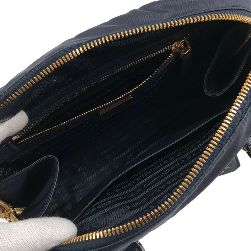 PRADA / プラダ | Re-Nylon サフィアーノレザーハンドバッグ / 1BB115 |