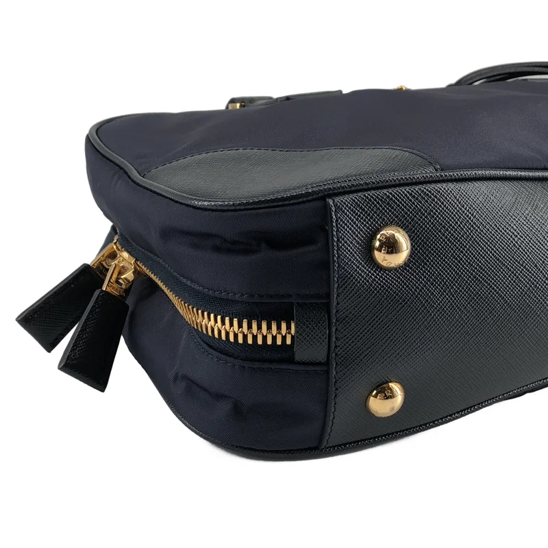 PRADA / プラダ | Re-Nylon サフィアーノレザーハンドバッグ / 1BB115 |