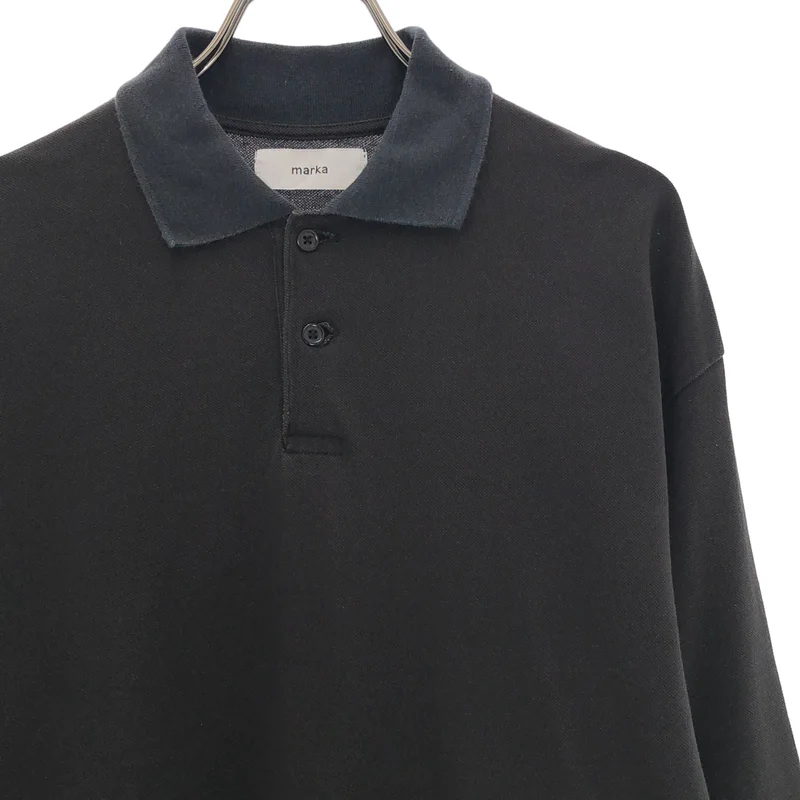 marka / マーカ | TWO BUTTON POLO L/S TEE ロングスリーブ ポロシャツ | 2 | メンズ