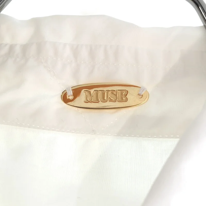 MUSE de Deuxieme Classe / ミューズドゥーズィーエムクラス | 2024SS | コットン ワイヤーウォッシュシャツ | F | レディース