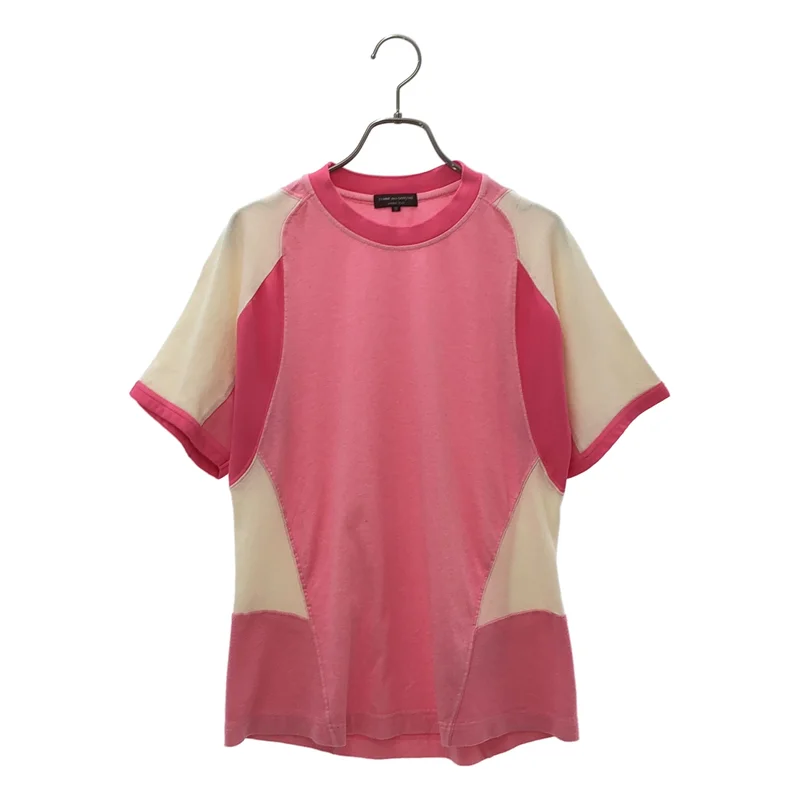 COMME des GARCONS HOMME PLUS / コムデギャルソンオムプリュス | 2005SS | 異素材 切り替え クルーネックTシャツ | M | メンズ