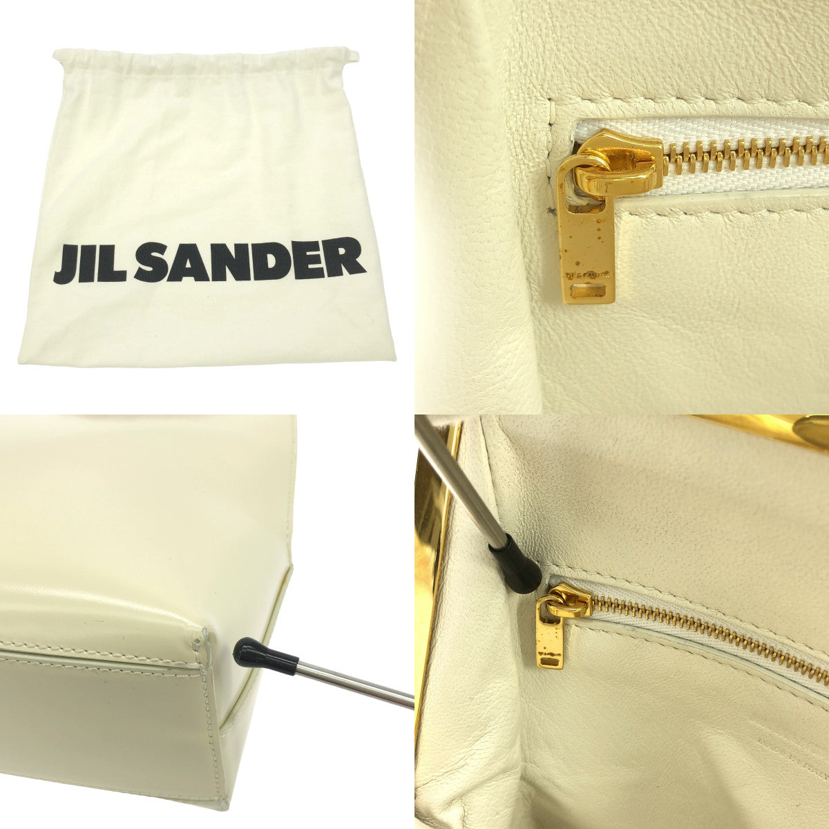 JIL SANDER がま口 ハンドバッグ 値下げしました | ヤマダウェブコム