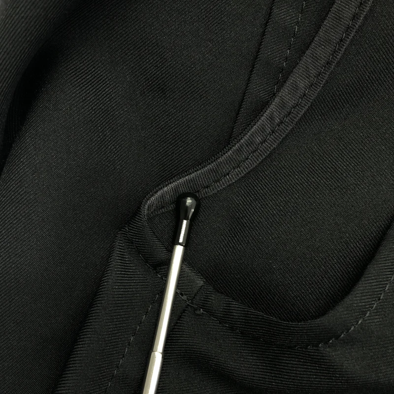 tricot COMME des GARCONS / トリココムデギャルソン | 2016SS | ポリエステル フリルドッキング ノースリーブ ワンピース | M | レディース
