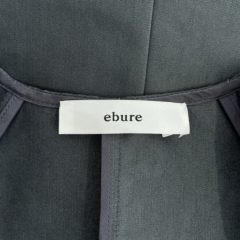 ebure / エブール | コットンシャンブレーツイル デザインブラウス シャツ | 38 | レディース