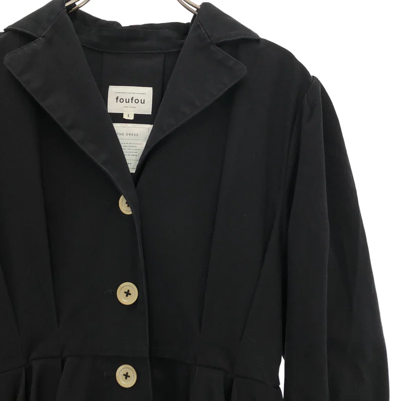 foufou / フーフー | open collar gold button dress ワンピース FF92OP04 | 1 | レディース