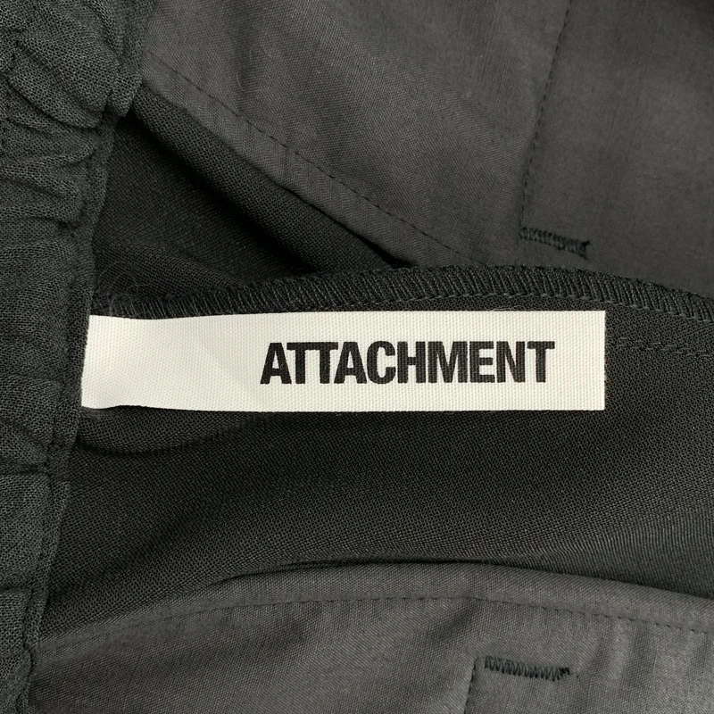ATTACHMENT / アタッチメント | PE STRETCH DOUBLE CLOTH REGULAR FIT EASY PANTS / ストレッチ ダブルクロス レギュラーフィット イージーパンツ | 1 | メンズ