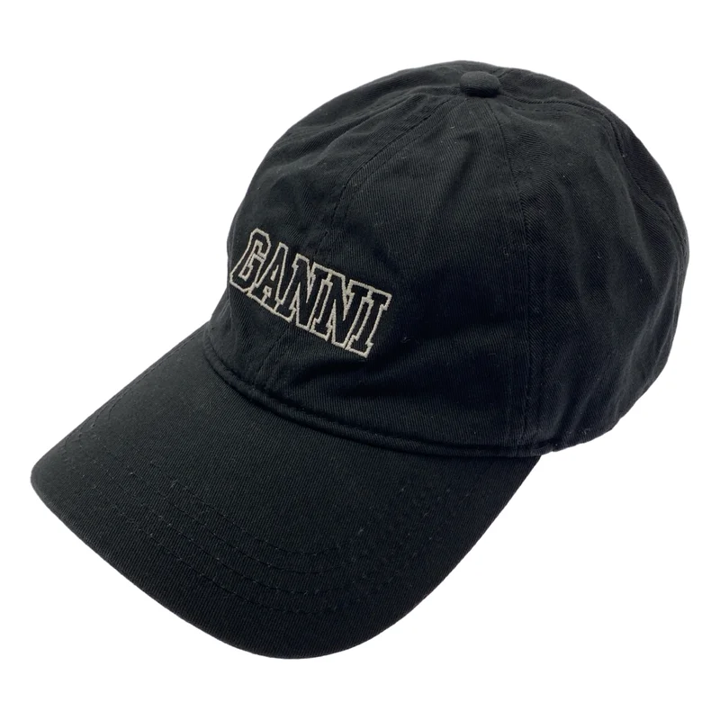 Ganni / ガニー | ロゴ ベースボール キャップ | F | その他