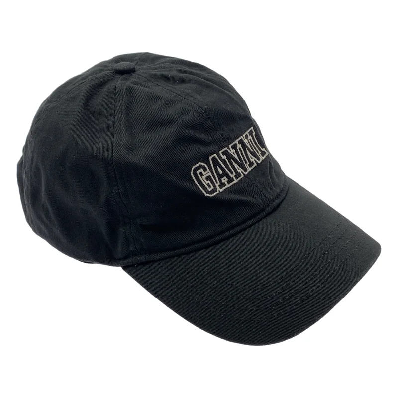 Ganni / ガニー | ロゴ ベースボール キャップ | F | その他