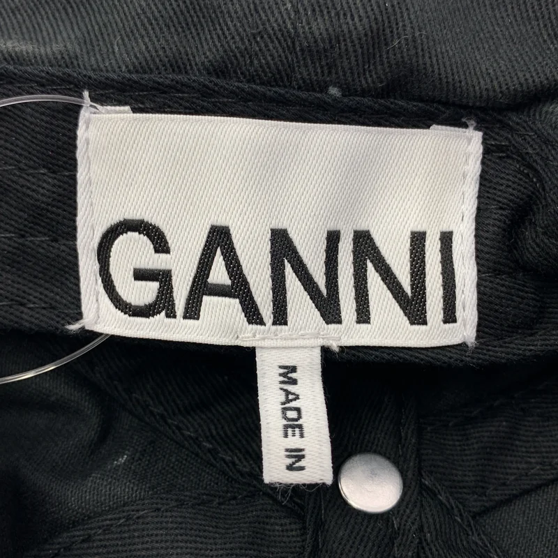 Ganni / ガニー | ロゴ ベースボール キャップ | F | その他