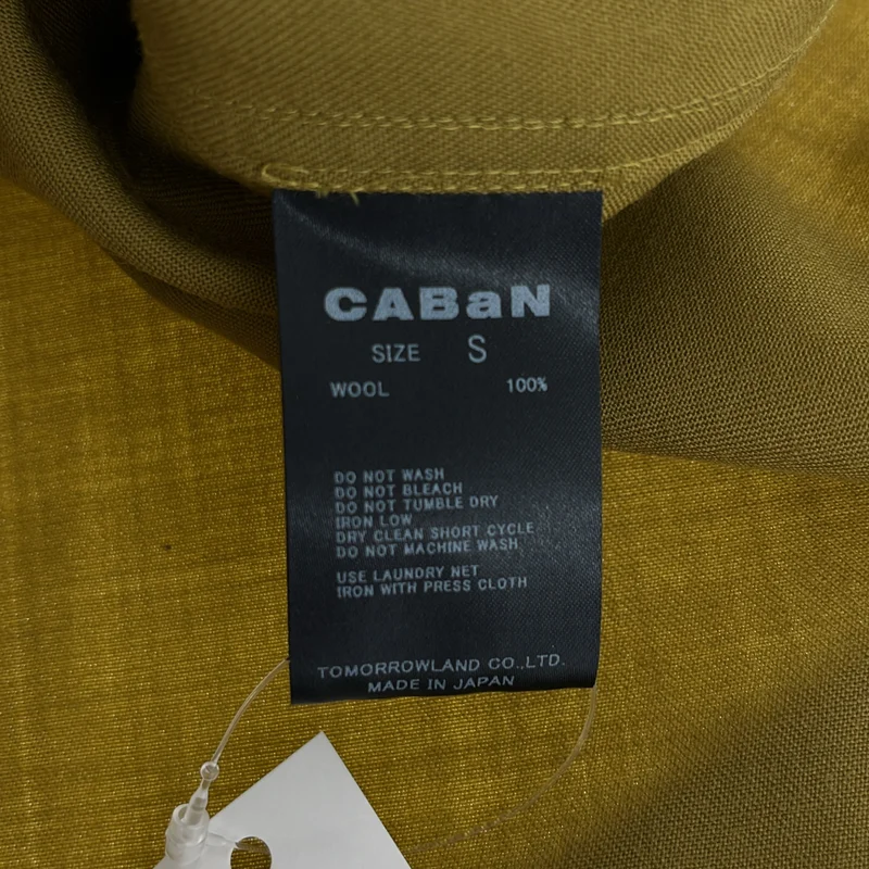 CABaN / キャバン | ウールツイル シャツ 39-06-84-06702 | S | レディース