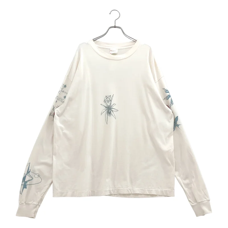 SAINT MICHAEL  Mxxxxxx / セントマイケル | 2025AW | × DR.WOO / TATOO DW_LS TEE / タトゥープリント ロングスリーブTシャツ | XL | メンズ