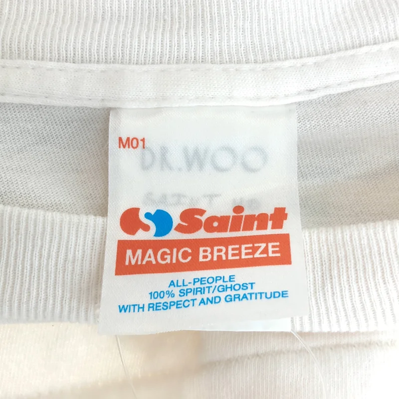 SAINT MICHAEL  Mxxxxxx / セントマイケル | 2025AW | × DR.WOO / TATOO DW_LS TEE / タトゥープリント ロングスリーブTシャツ | XL | メンズ