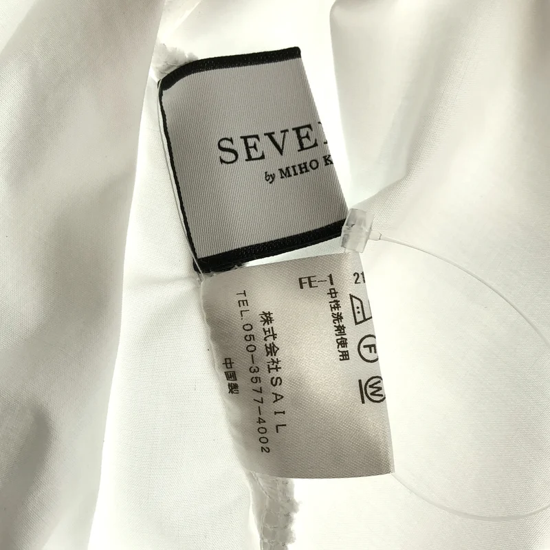 SEVEN TEN by MIHO KAWAHITO / セブンテンバイミホカワヒト | シャツ_ノースリーブ 5S114 | S | レディース