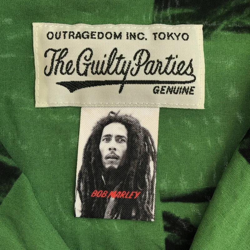 WACKO MARIA / ワコマリア | 2022AW | × BOBMARLEY / HAWAIIAN SHIRT LS / レーヨン 総柄 ハワイアンシャツ | L | メンズ