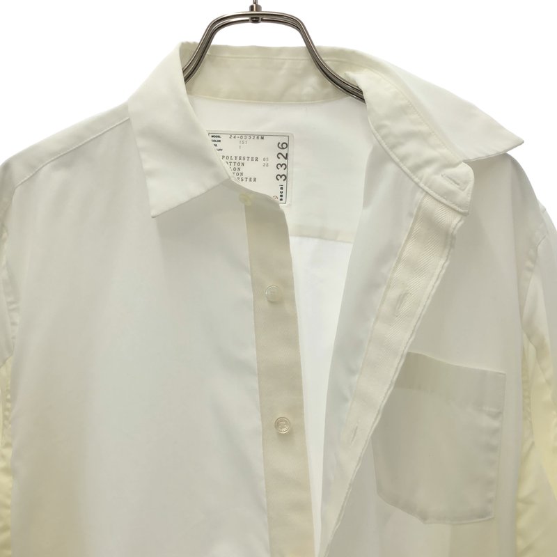 sacai / サカイ | Cotton Poplin Shirt シャツ_ 24-03326M | 1 | メンズ