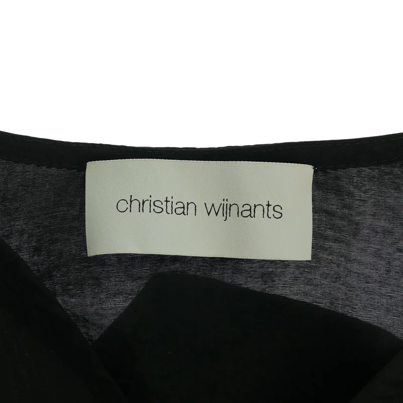 Christian Wijnants / クリスチャンワイナンツ | フロントギャザー プルオーバーワンピース | 36 | レディース