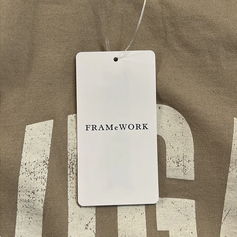 Framework / フレームワーク | 2025SS | ロゴ プリント オーバー Tシャツ カットソー | F | レディース