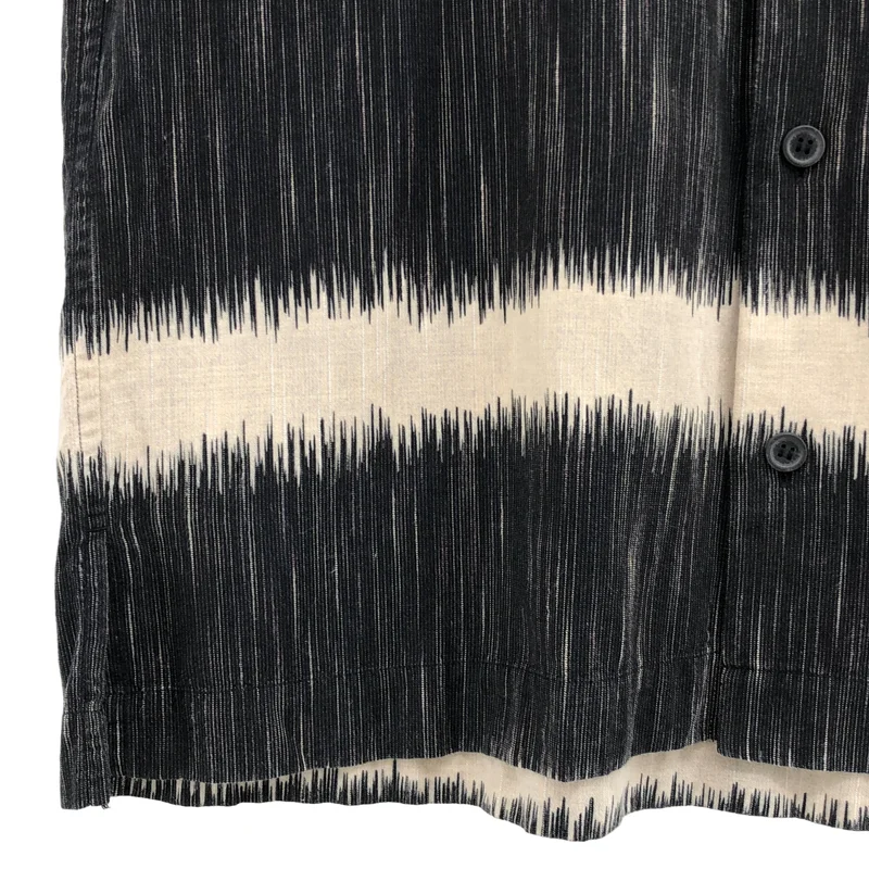 ISSEY MIYAKE MEN / イッセイミヤケメン | 2019AW | コットン リヨセル ショートスリーブ ボーダーシャツ | 3 | メンズ