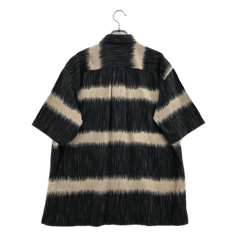 ISSEY MIYAKE MEN / イッセイミヤケメン | 2019AW | コットン リヨセル ショートスリーブ ボーダーシャツ | 3 | メンズ