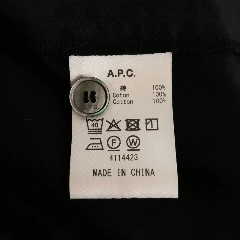 A.P.C. / アーペーセー | ギャザー ブラウス シャツ  4114423 | 36 | レディース