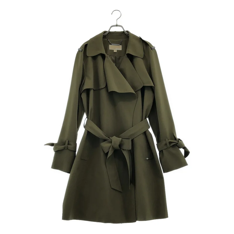 MICHAEL KORS / マイケルコース | 1B ロング トレンチコート | L | レディース