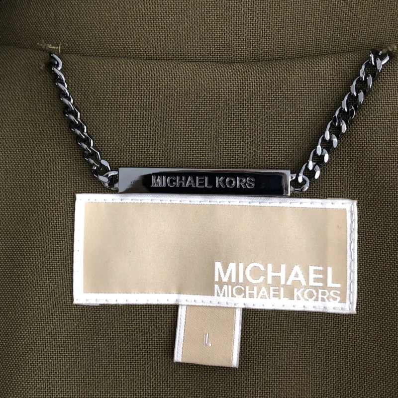 MICHAEL KORS / マイケルコース | 1B ロング トレンチコート | L | レディース