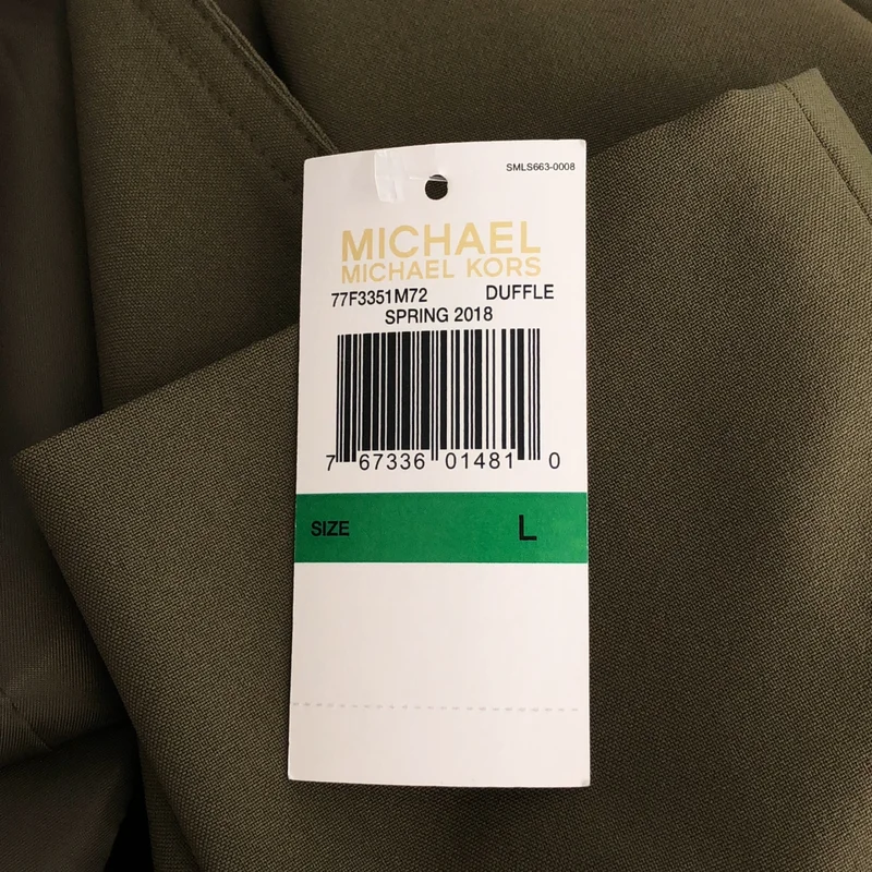 MICHAEL KORS / マイケルコース | 1B ロング トレンチコート | L | レディース