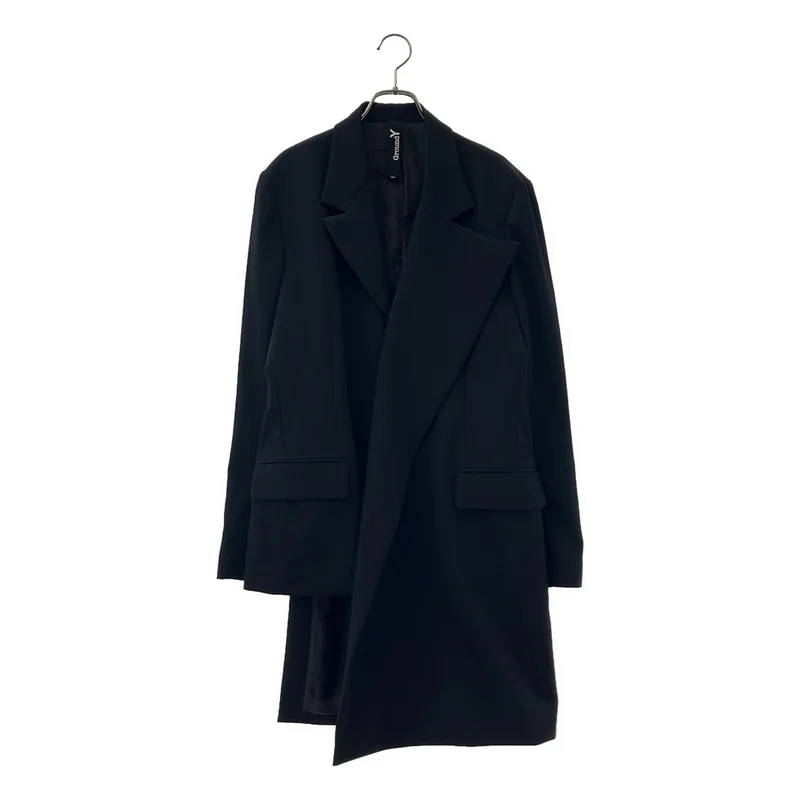 Ground Y / グラウンドワイ | GABARDINE ASYMMETRIC JACKET ジャケット GA-J01-101 | 1 | メンズ