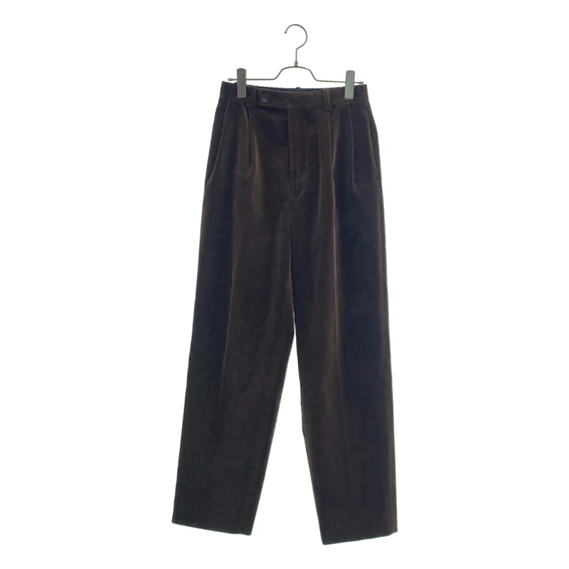 AURALEE / オーラリー | WASHED SHANKAR WIDE CORDUROY SLACKS コーデュロイパンツ | 0 | レディース