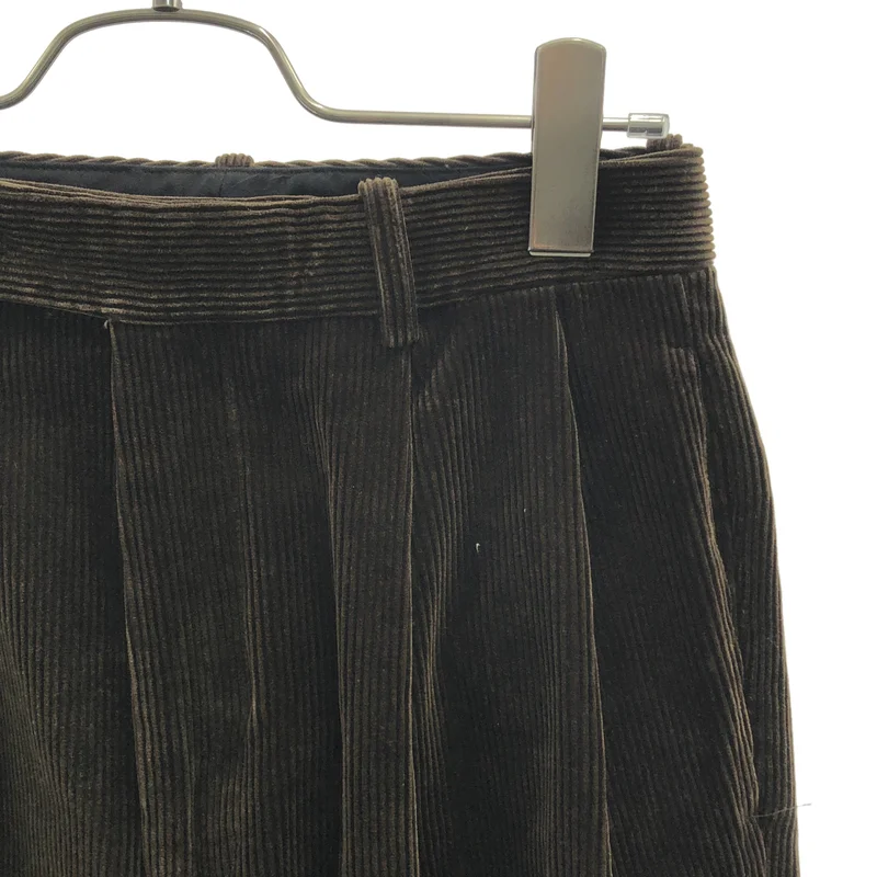 AURALEE / オーラリー | WASHED SHANKAR WIDE CORDUROY SLACKS コーデュロイパンツ | 0 | レディース