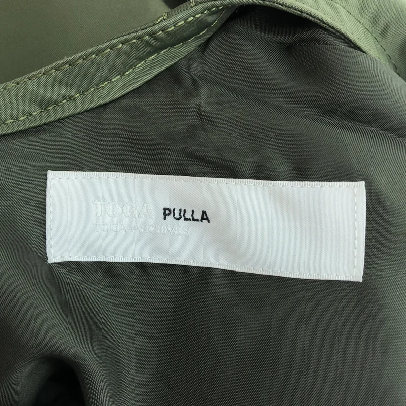 TOGA PULLA / トーガプルラ | ミリタリーナイロン プルオーバーブラウス | 38 | レディース