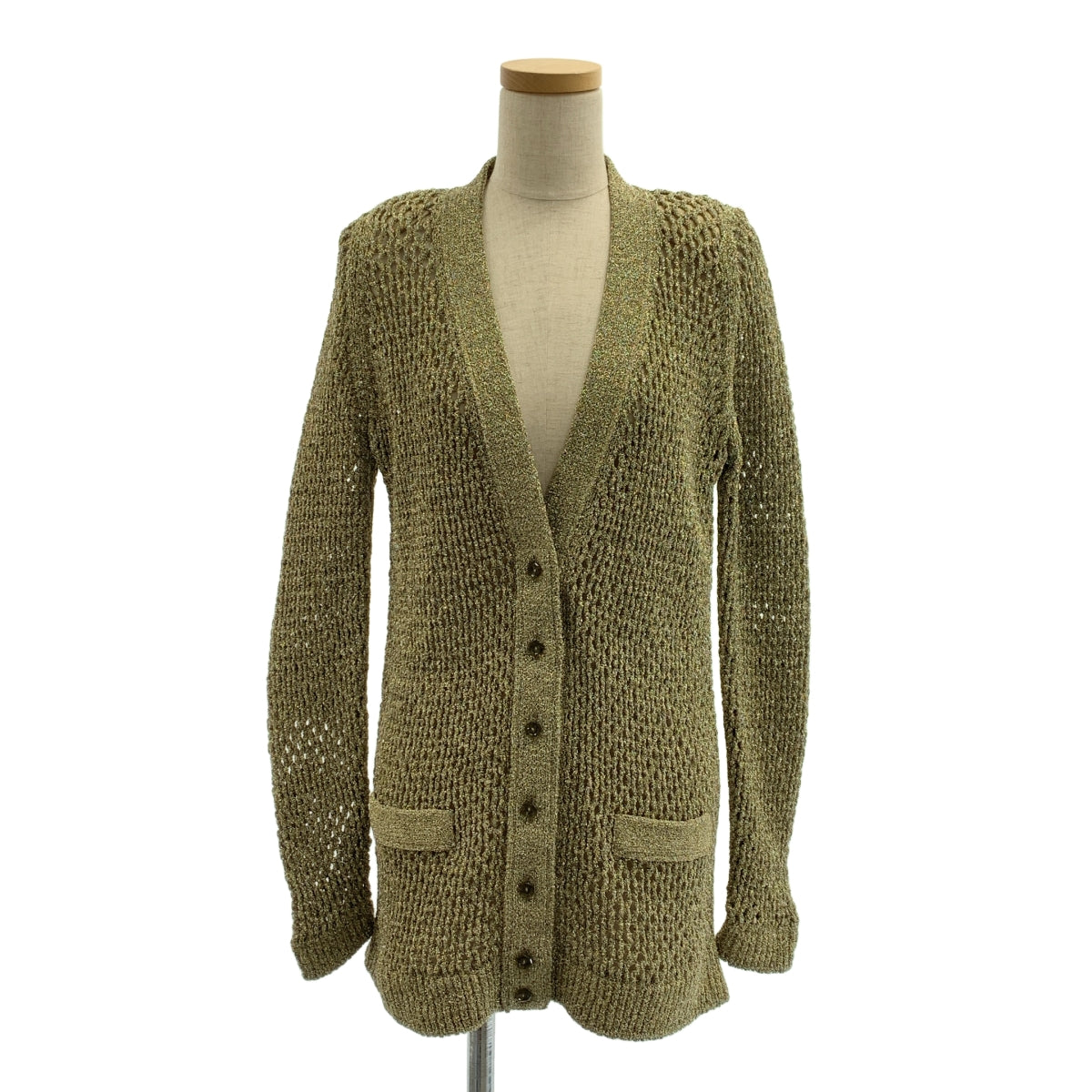美品】 MARC JACOBS / マークジェイコブス | ラメ ロング ニット