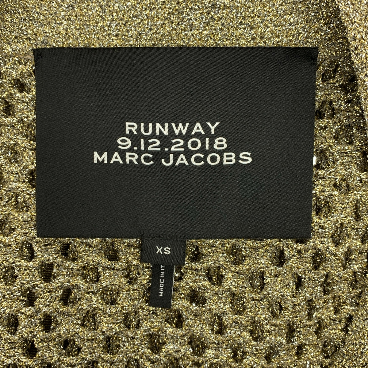 美品】 MARC JACOBS / マークジェイコブス | ラメ ロング ニット