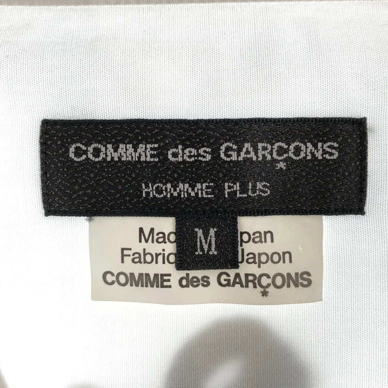 COMME des GARCONS HOMME PLUS / コムデギャルソンオムプリュス | メッセージプリントロングシャツ_長袖 | M | メンズ