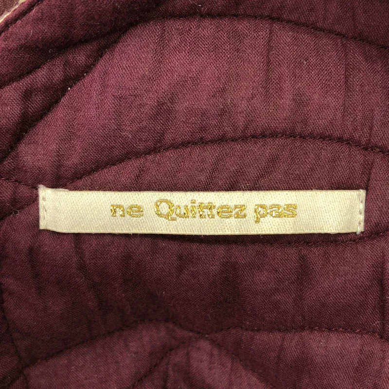ne Quittez pas / ヌキテパ | エスニック キルティング ワンピース |