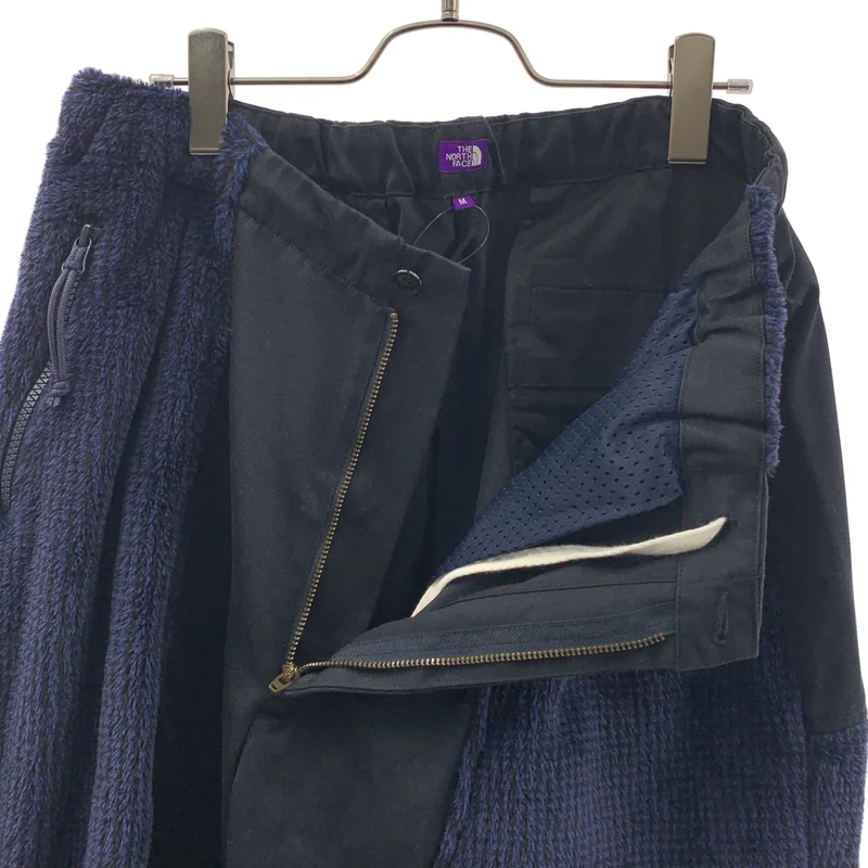 THE NORTH FACE PURPLE LABEL / ザノースフェイスパープルレーベル | RP Field Pants / N24FC104 総柄 フリース ドローストリング ワイドパンツ | M | メンズ