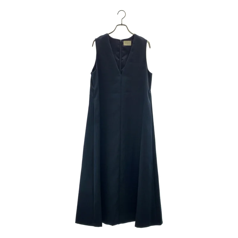 UNITED ARROWS / ユナイテッドアローズ | サテン Vネック ジャンパースカート ワンピース | 38 | レディース
