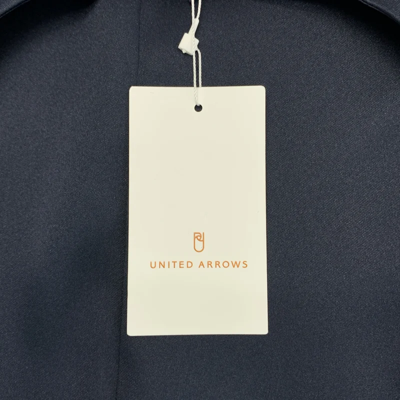 UNITED ARROWS / ユナイテッドアローズ | サテン Vネック ジャンパースカート ワンピース | 38 | レディース