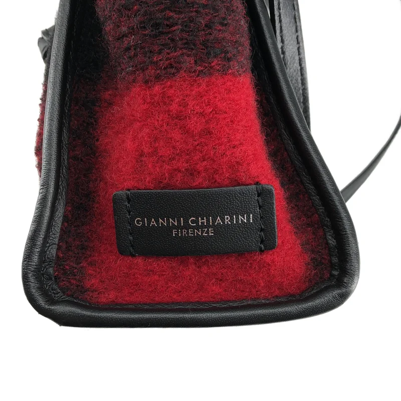 GIANNI CHIARINI / ジャンニキャリーニ | チェック ショルダーバッグ |