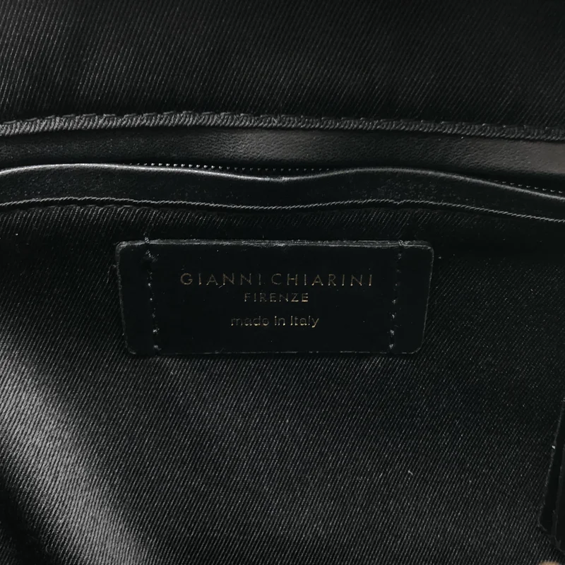 GIANNI CHIARINI / ジャンニキャリーニ | ハラコ レオパード 2way ショルダーバッグ |