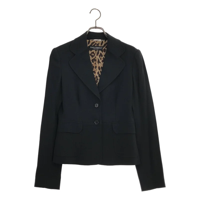 DOLCE＆GABBANA / ドルチェ＆ガッバーナ | セットアップ / レオパード裏地 ジャケット パンツ | 38 | レディース